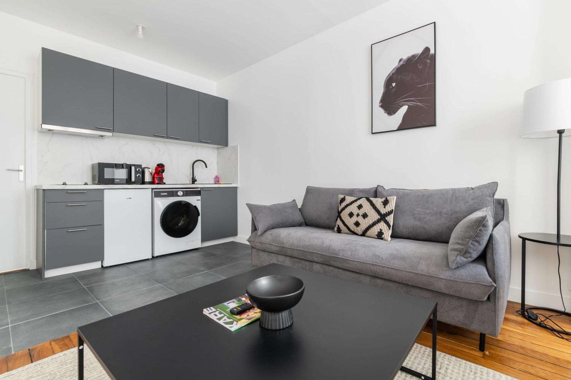 2 Pieces Refait Neuf Metro Jaures - Paris 19 - 4P - Flat-Guest Apartment Luaran gambar