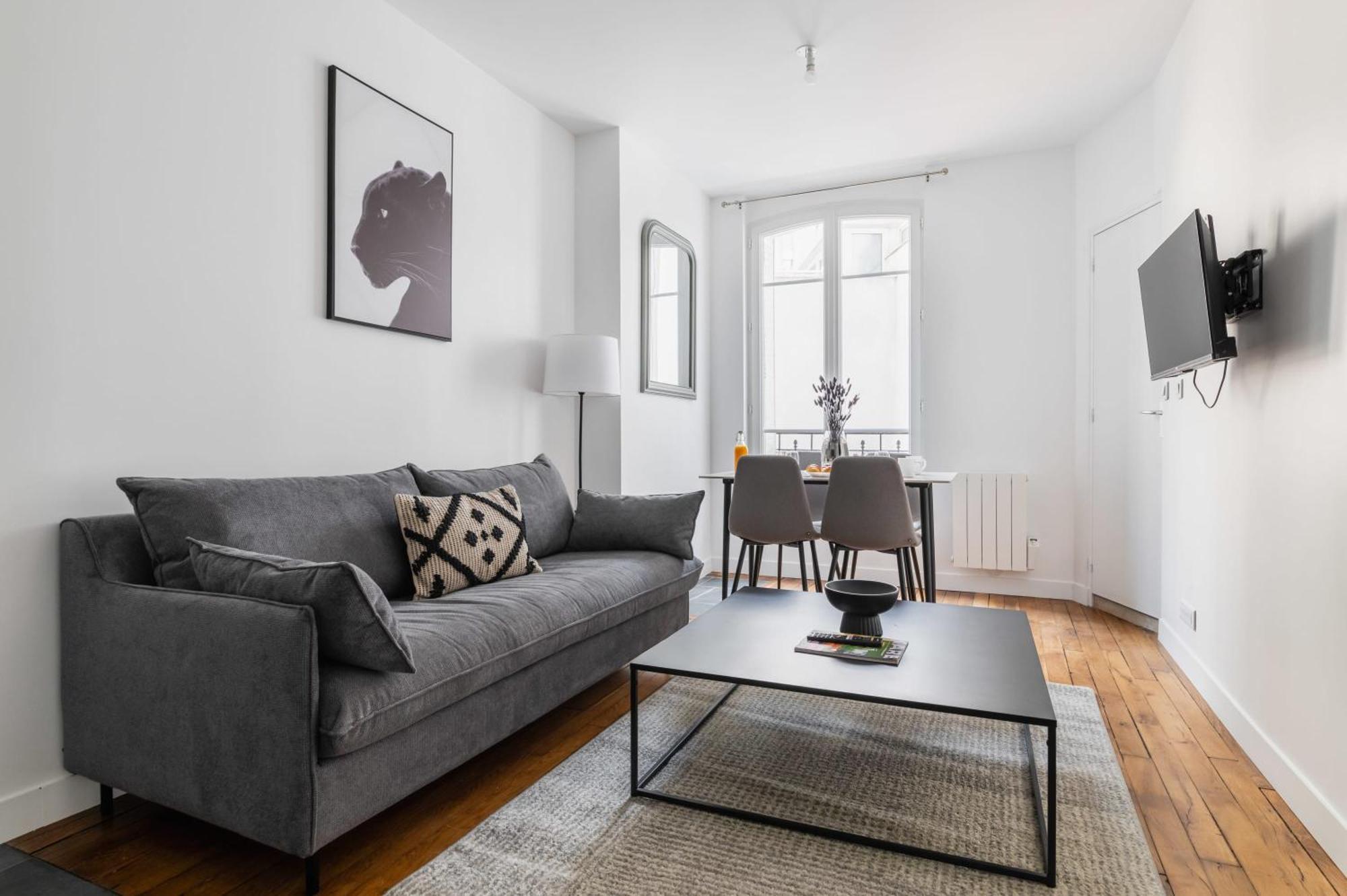 2 Pieces Refait Neuf Metro Jaures - Paris 19 - 4P - Flat-Guest Apartment Luaran gambar